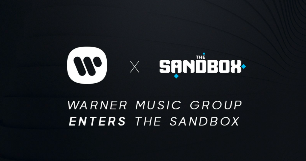 Warner Music Group se asocia con The Sandbox para ingresar al metaverso