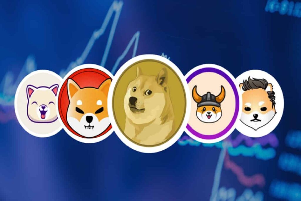 Meme Coins Shiba Inu, los precios de Dogecoin aumentan en medio de una gran liquidación