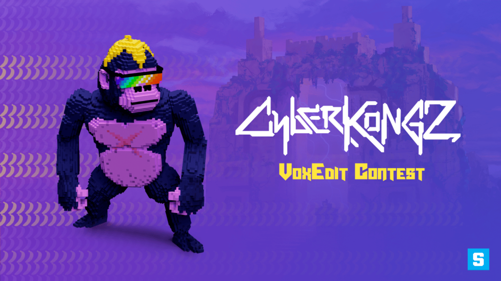 CyberKongZ y The Sandbox se unen para el concurso VoxEdit