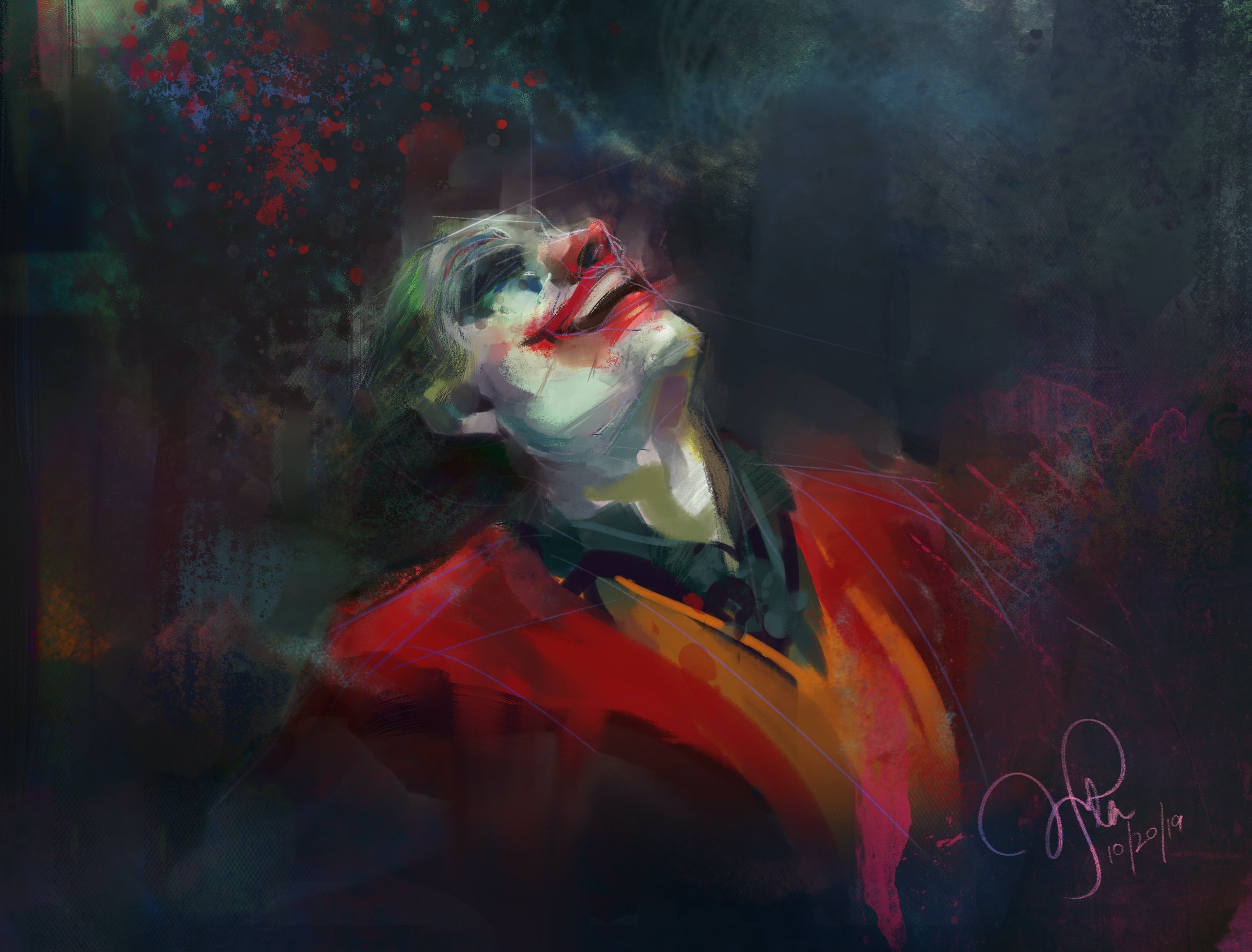 "The Killing Joke" del artista de NFT Artventurus es una pintura hermosa y evocadora de su personaje favorito.