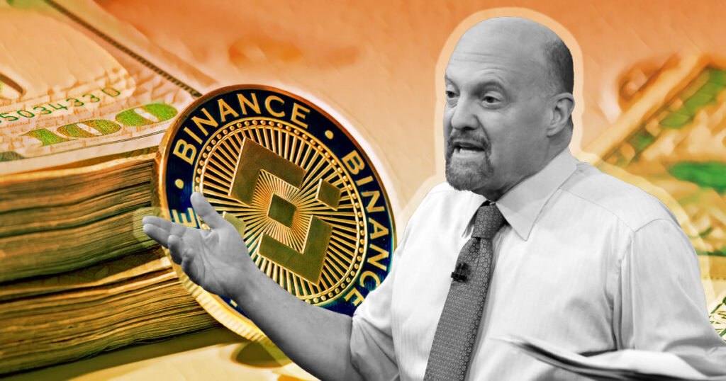CNBC’s Jim Cramer calls Binance “way too sketchy”