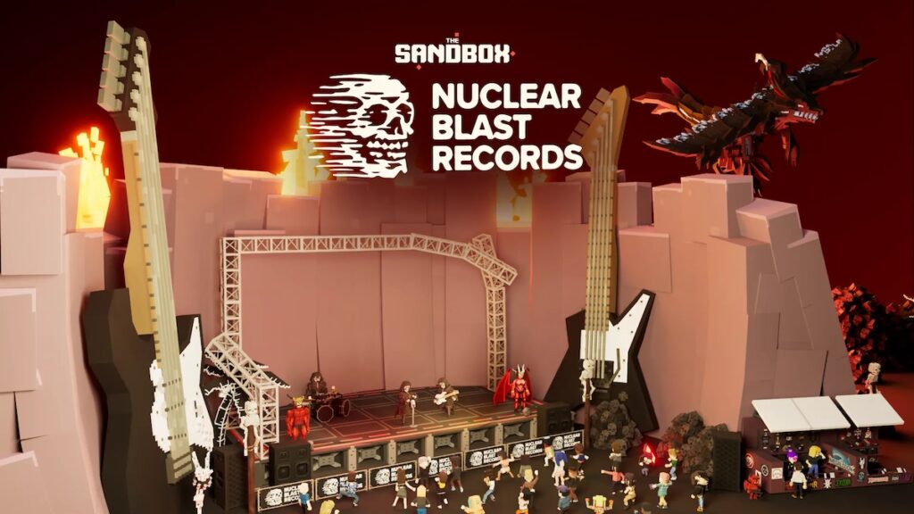 The Sandbox y Nuclear Blast lanzan Metaverse Music Venture