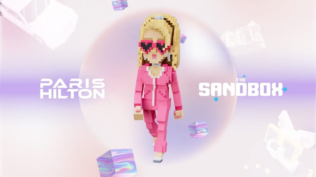 Paris Hilton in the sandbox