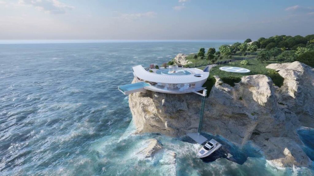 Supervillain House en The Metaverse: A Bond-Inspired Fantasy World