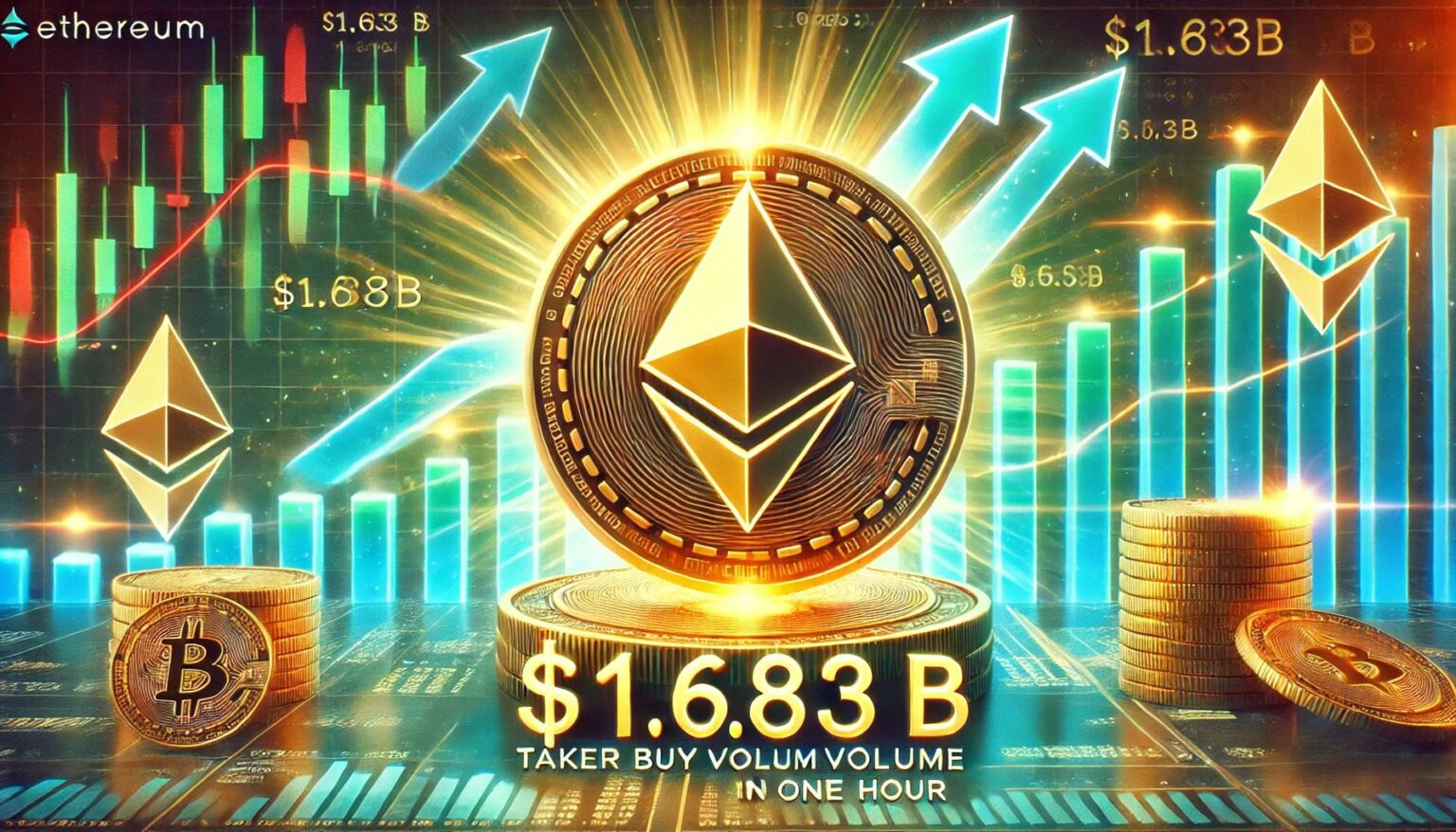 Oleada de compras masivas de Ethereum: el volumen de compras de los compradores alcanza los $ 1,683 mil millones en una hora