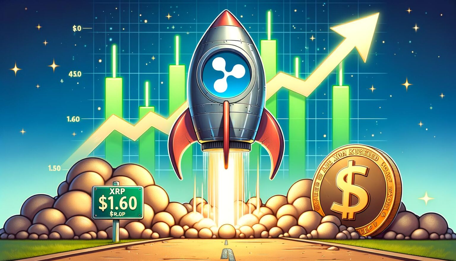 El precio de XRP apunta a una ruptura de $ 1,60: ¿ha vuelto el repunte alcista?
