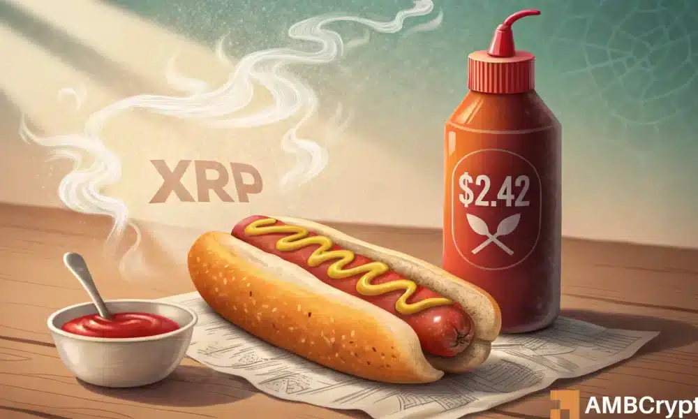 Los rebotes de precios de XRP: ¿es un descanso superior a $ 2.42 el próximo?