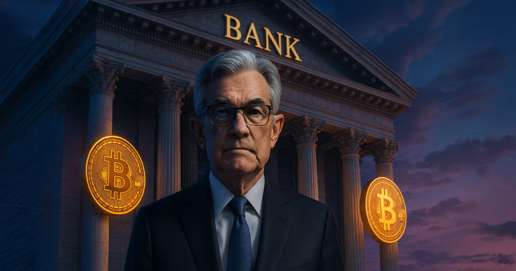 Powell reafirma que Fed no tiene problemas con los bancos que realizan actividades criptográficas