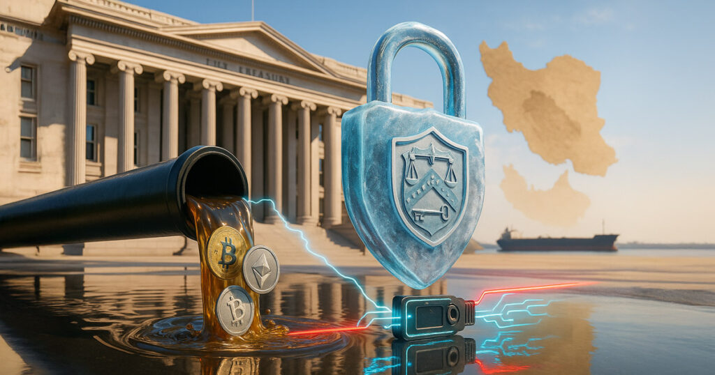 Las sanciones estadounidenses dicen que el aceite de Irán para la web criptográfico empujó $ 100 millones a 2023 a 2025