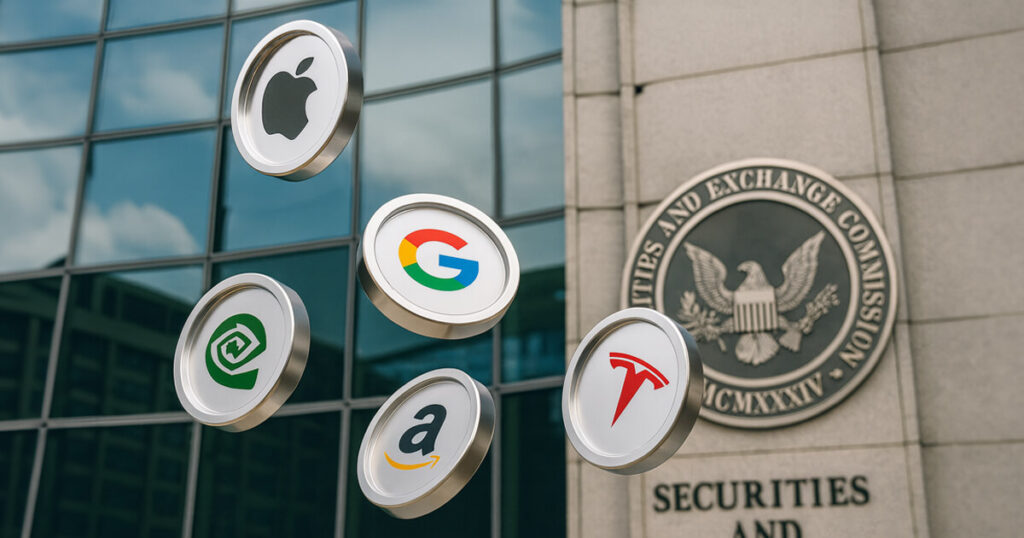 La próxima semana podría decidir si la SEC permitirá que sus acciones de Apple vivan en la cadena, con las mismas protecciones.