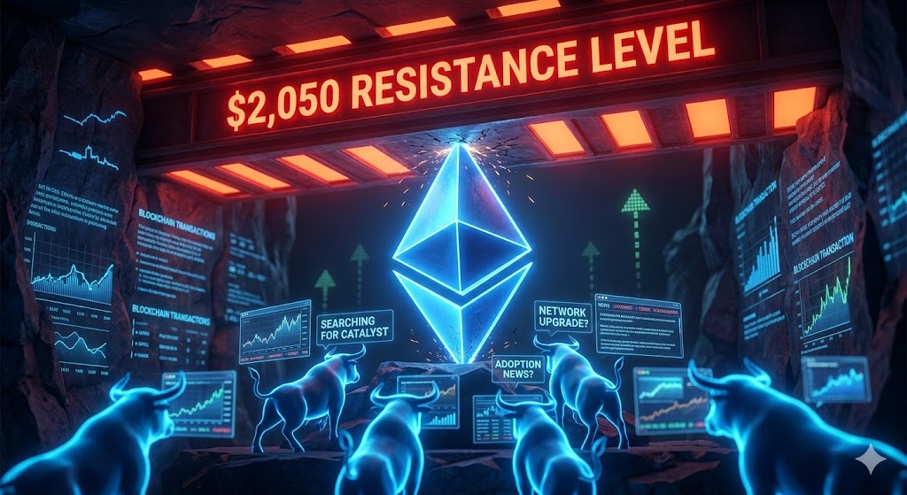El rebote del precio de Ethereum se queda sin combustible cerca de la resistencia clave
