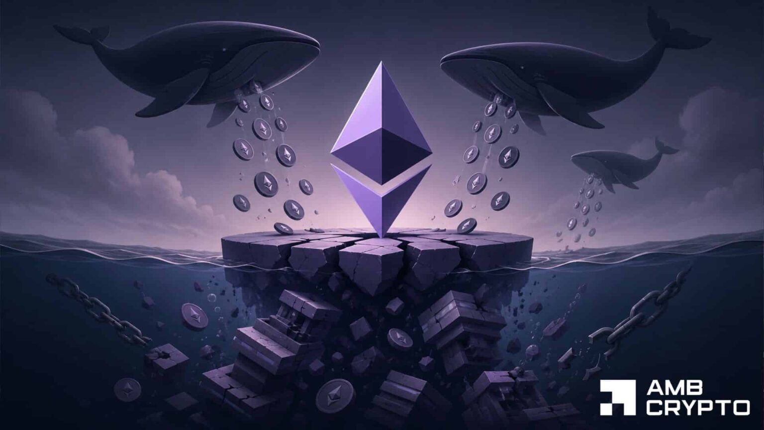 Los compradores de Ethereum luchan por absorber la oferta: ¿las presiones de liquidación dañarán a ETH?