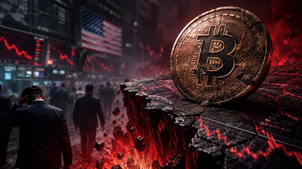 La compra de Bitcoin en Estados Unidos se vuelve negativa a medida que BTC se acerca a la trampa de liquidación de $ 57,300