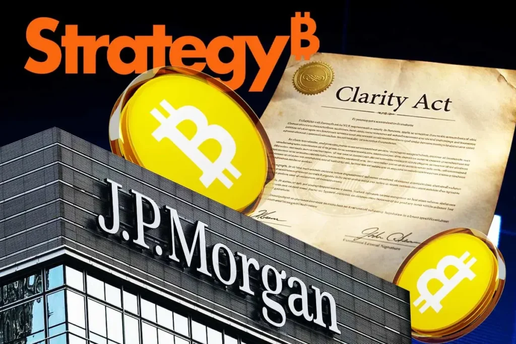 JPMorgan dice que el ciclo H2 del mercado criptográfico depende de la estrategia Bitcoin Play y la ley CLARITY