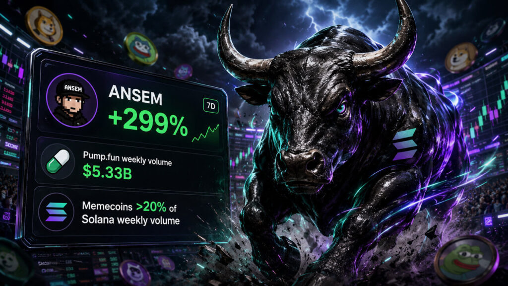 ANSEM se dispara un 299% y devuelve la vida a las trincheras de memecoin de Solana
