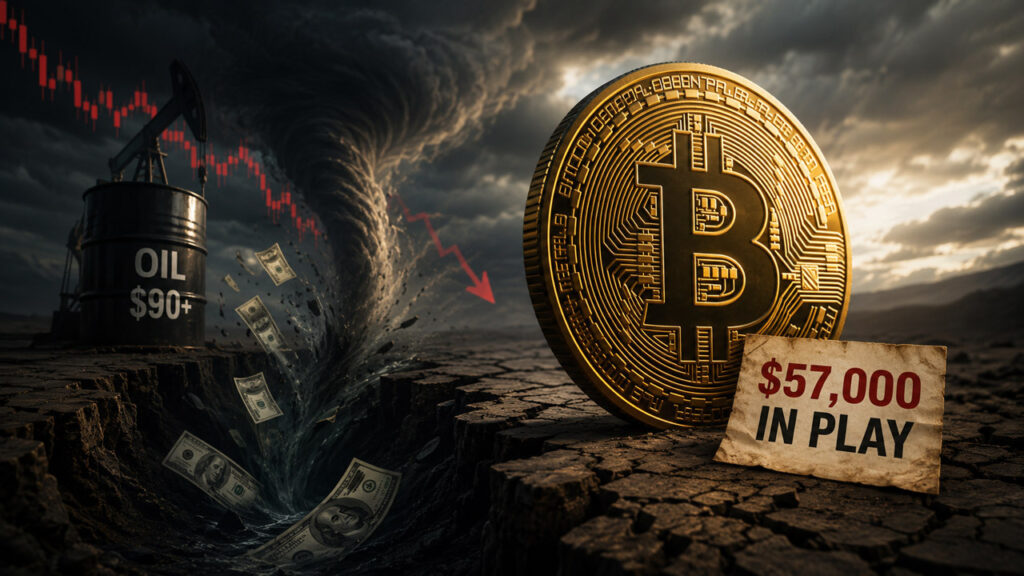 Vuelven las entradas de ETF de Bitcoin, pero la pérdida de liquidez de la moneda estable de 2.300 millones de dólares deja expuestos 57.000 dólares