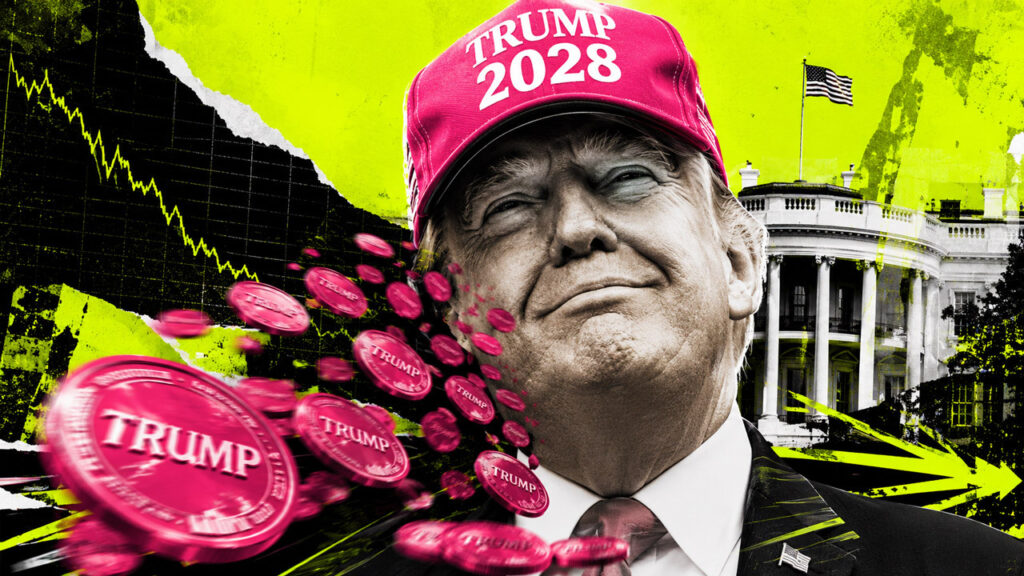 Trump bromea sobre el cuarto mandato mientras 17 millones de dólares en tokens TRUMP se trasladan a los intercambios